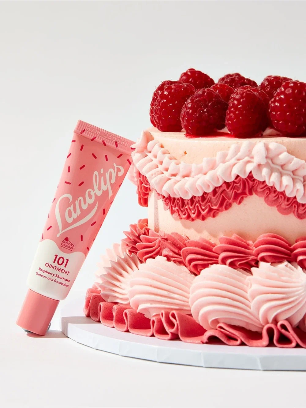 Set of 2 - 101 Ointment Raspberry Shortcake - Hydrating Lip Treatment (Pink)